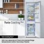 Refurbished Samsung SpaceMax RB53DG706AS9EU Freestanding 538 Litre 70/30 Frost Free Fridge Freezer Silver