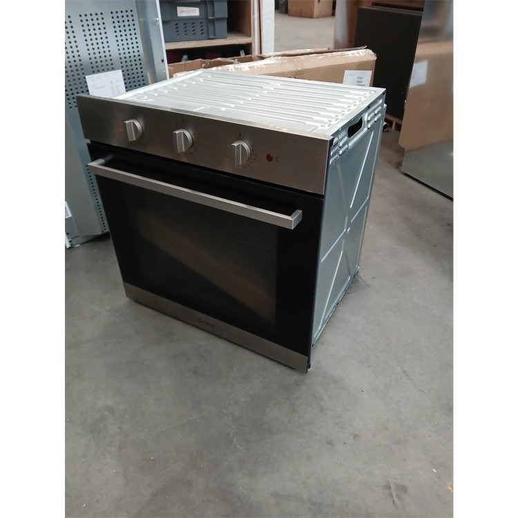 Refurbished Indesit Aria IFW6230IXUK 60cm Single Built In Electric Oven Stainless Steel