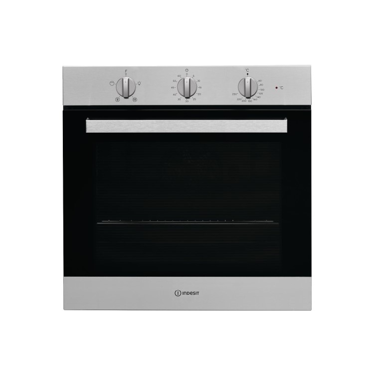 Indesit Aria IFW6330IX Electric Fan Assisted Single Oven - Stainless Steel