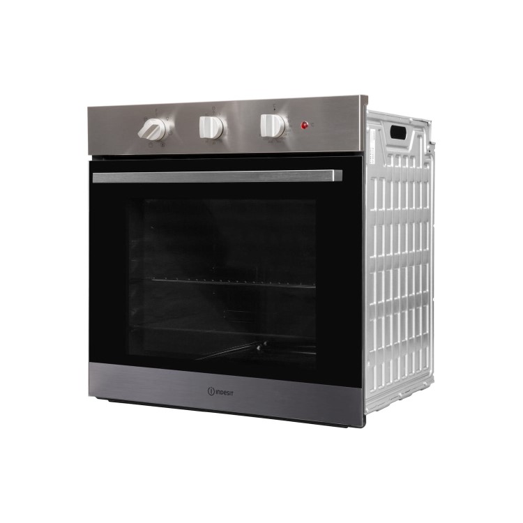 Indesit Aria IFW6330IX Electric Fan Assisted Single Oven - Stainless Steel