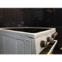 Refurbished electriQ EQECW160CERAMIC 60cm Electric Cooker White