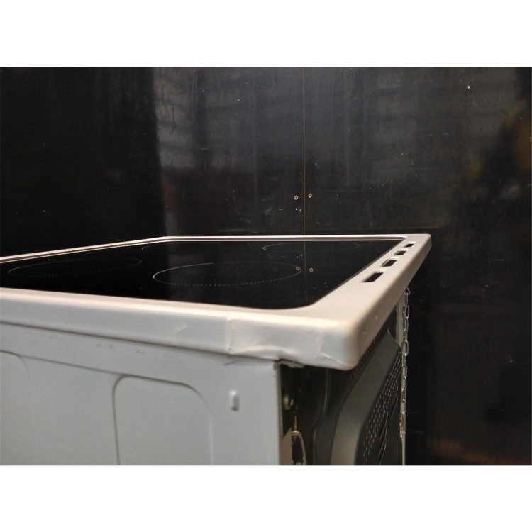 Refurbished electriQ EQECW160CERAMIC 60cm Electric Cooker White