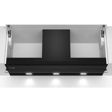 Refurbished iQ500 90cm Flush Integrated Cooker Hood With Fold-out Glass Panel - Black