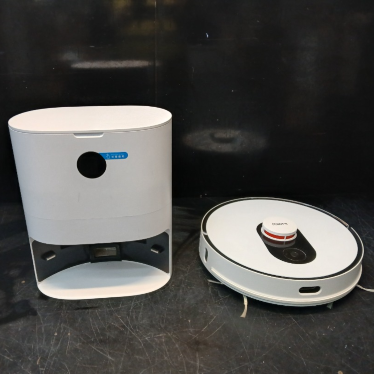 Refurbished Xiaomi Eve Plus Robot Vacuum Cleaner with Laser Navigation and Large Dust Collector for Carpets Hard Floor and Mopping