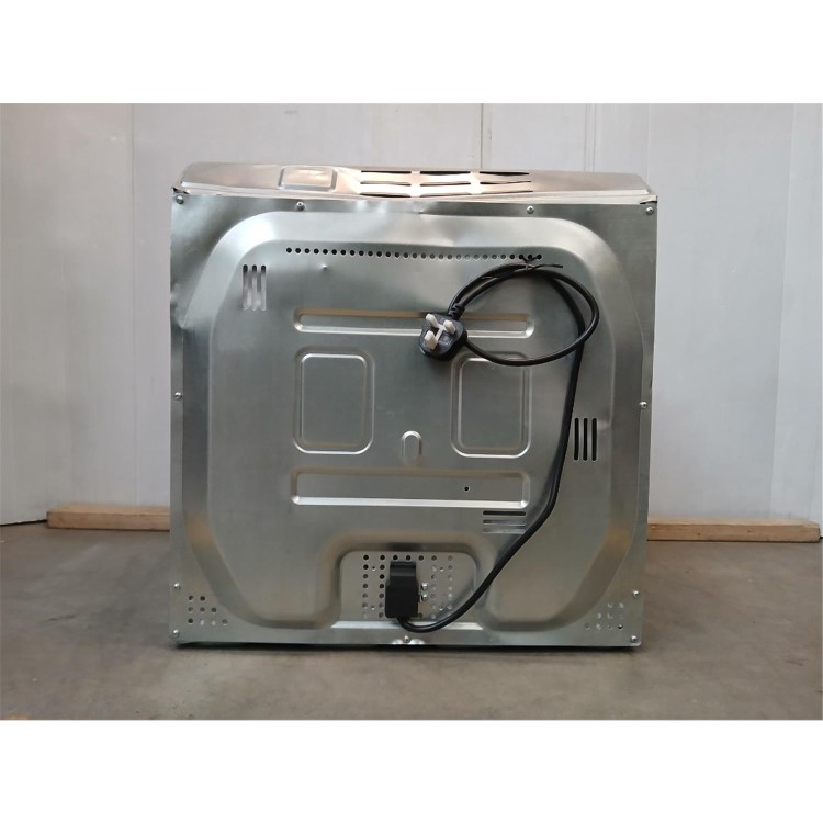 Refurbished electriQ EQOVENM1SS 60cm Single Built In Electric Oven Stainless Steel