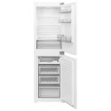 EQINT5050FFVE electriQ 235 Litre 50/50 Integrated Fridge Freezer - White