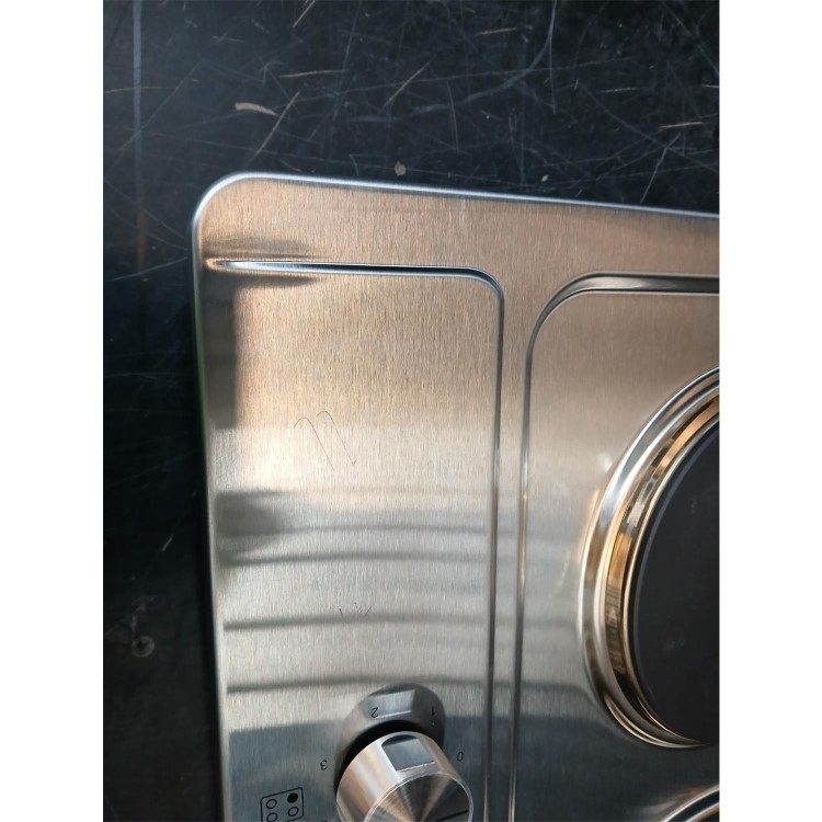 Refurbished electriQ EIQSPEHOBX 60cm Sealed Plate Hob Stainless Steel