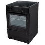 Refurbished electriQ 60cm Single Oven Cooker with Induction Hob - Black