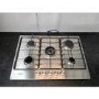 Refurbished Hotpoint OLNSLBBRPO 75cm 5 Burner Gas Hob Stainless Steel