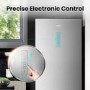 Hisense 495 Litre 60/40 Freestanding Fridge Freezer - Stainless Steel