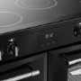 Refurbished Belling Farmhouse 110cm Electric Ceramic Range Cooker - Black