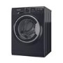 Refurbished Hotpoint AntiStain NSWM846BSUK Freestanding 8KG 1400 Spin Washing Machine Black