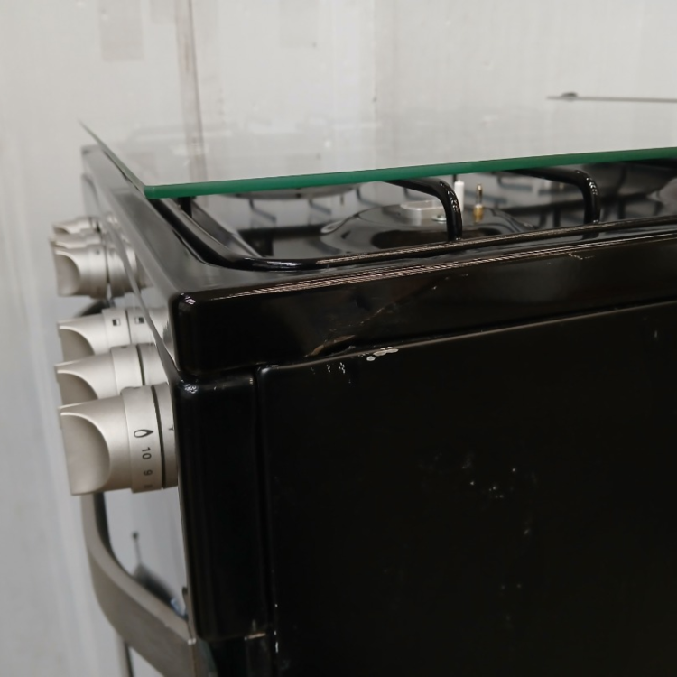 Refurbished Hotpoint HDM67G9C2CB 60cm Double Oven Dual Fuel Cooker Black