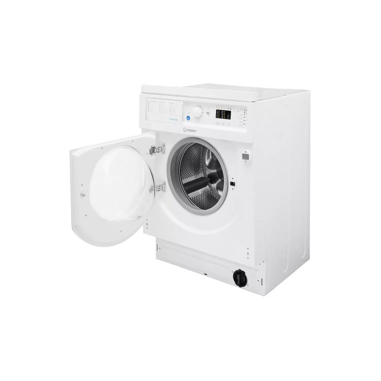 Refurbished Indesit BIWMIL71252UKN Integrated 7KG 1200 Spin Washing Machine White
