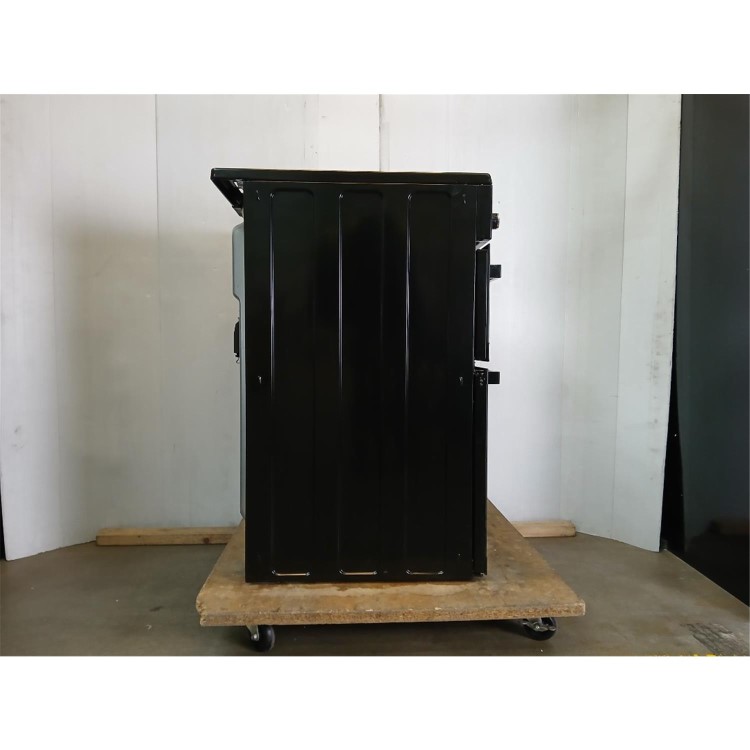 Refurbished Beko 60cm Double Oven Electric Cooker With Ceramic Hob And Programmable Timer Black
