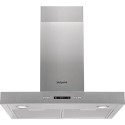 A2/PHBS67FLLIX Refurbished Hotpoint PHBS67FLLIX 60cm Slimline Chimney Cooker Hood Stainless Steel