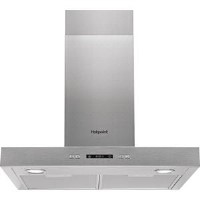 Refurbished Hotpoint PHBS67FLLIX 60cm Shelf Style Chimney Cooker Hood Stainless Steel Refurbished Hotpoint PHBS67FLLIX 60cm Shelf Style Chimney Cooker Hood Stainless Steel