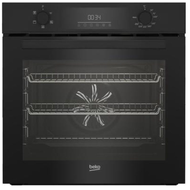 Refurbished Beko BBIF22300B Electric Fan Single Oven - Black