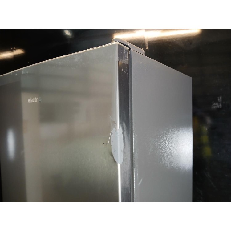 Refurbished electriQ eQ175FFLFINOXVE Freestanding 282 Litre No Frost Fridge Freezer
