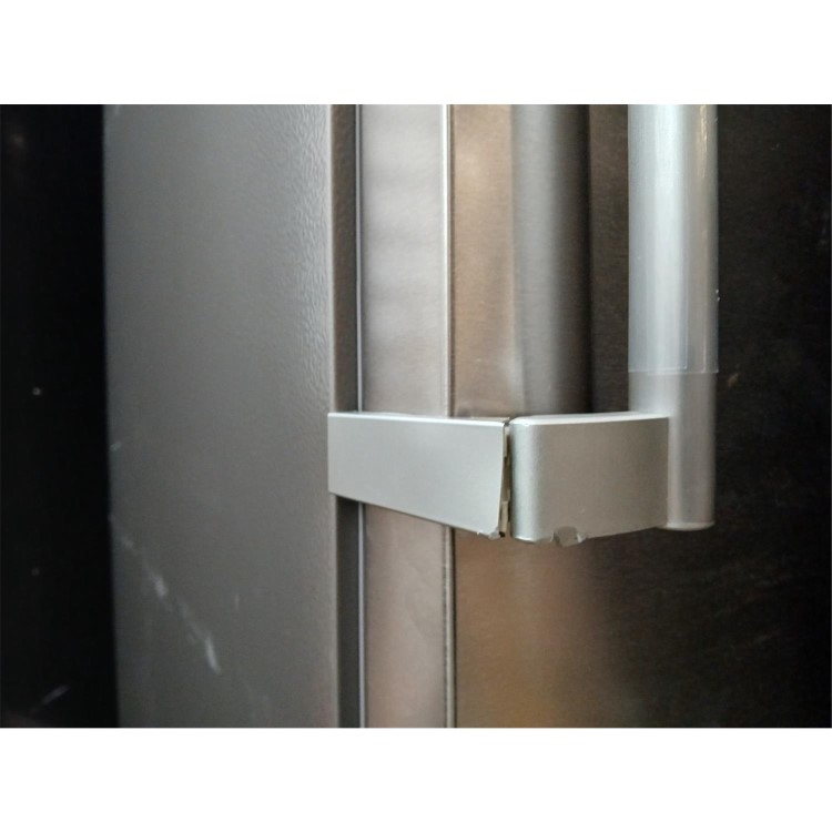 Refurbished Haier Instaswitch H3F330SEH1 Freestanding 330 Litre Upright Freezer Silver