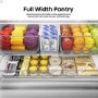 Hisense 634 Litre French Style American Fridge Freezer - Stainless Steel