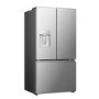 Hisense 634 Litre French Style American Fridge Freezer - Stainless Steel