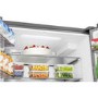 Hisense 634 Litre French Style American Fridge Freezer - Stainless Steel