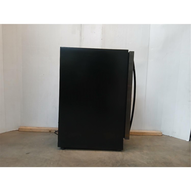 Refurbished 18 Bottle Capacity 30cm Freestanding Under Counter Wine Cooler - Premium Dark Stainless Steel