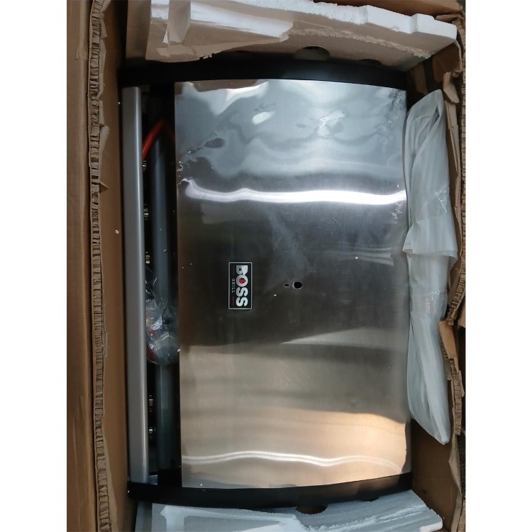 Refurbished Boss Grill Alabama Elite - 6 Burner Gas BBQ with Side Burner - Stainless Steel