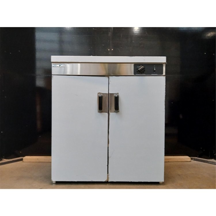 Refurbished Hamoki HC-2 Hot Cupboard - Plate Warmer Double Door - Holds Up To 120 Plates