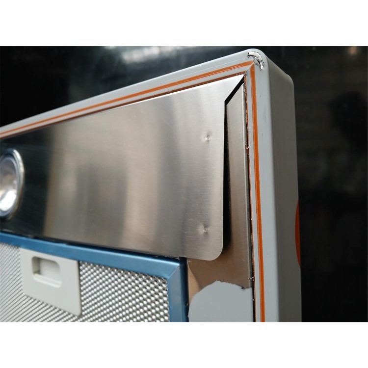 Refurbished Hotpoint PHPN95FLMX 90cm Chimney Cooker Hood Stainless Steel