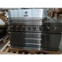 Refurbished Monster Grill - Ultimate Outdoor Kitchen - 6 Burner Gas BBQ Grill with Fridge and Sink