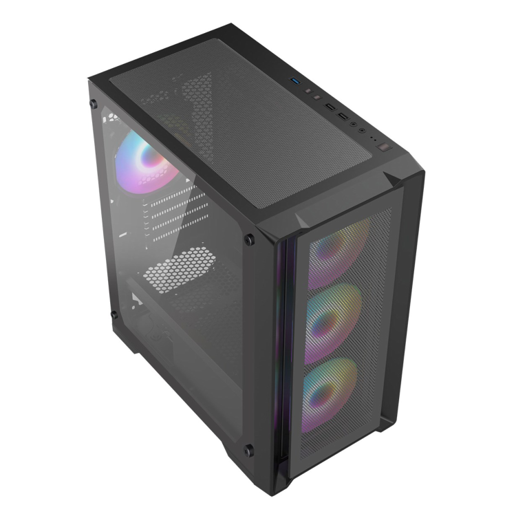 Refurbished CyberPowerPC Blaze AMD Ryzen 5 4500 16GB RAM 500GB SSD RTX 3060 Windows 11 Gaming PC