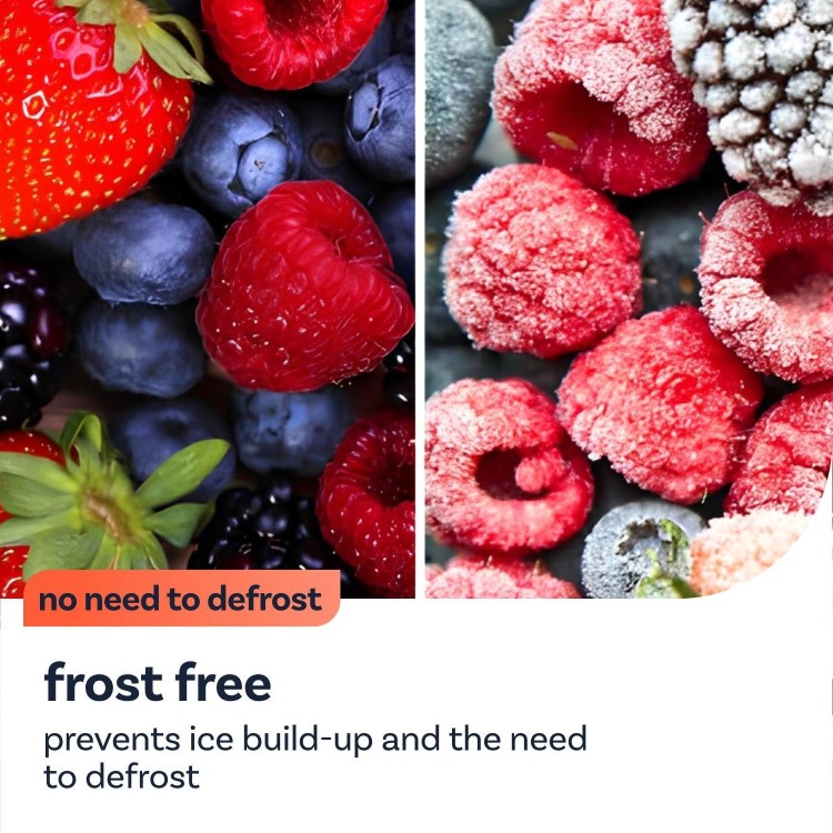 Refurbished Bosch Series 2 KGN27NBEAG Freestanding 255 Litre 50/50 Frost Free Fridge Freezer Black