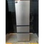 Refurbished Haier HTW5618ENMG Total No Frost 3 Door Fridge Freezer - Silver - E Rated