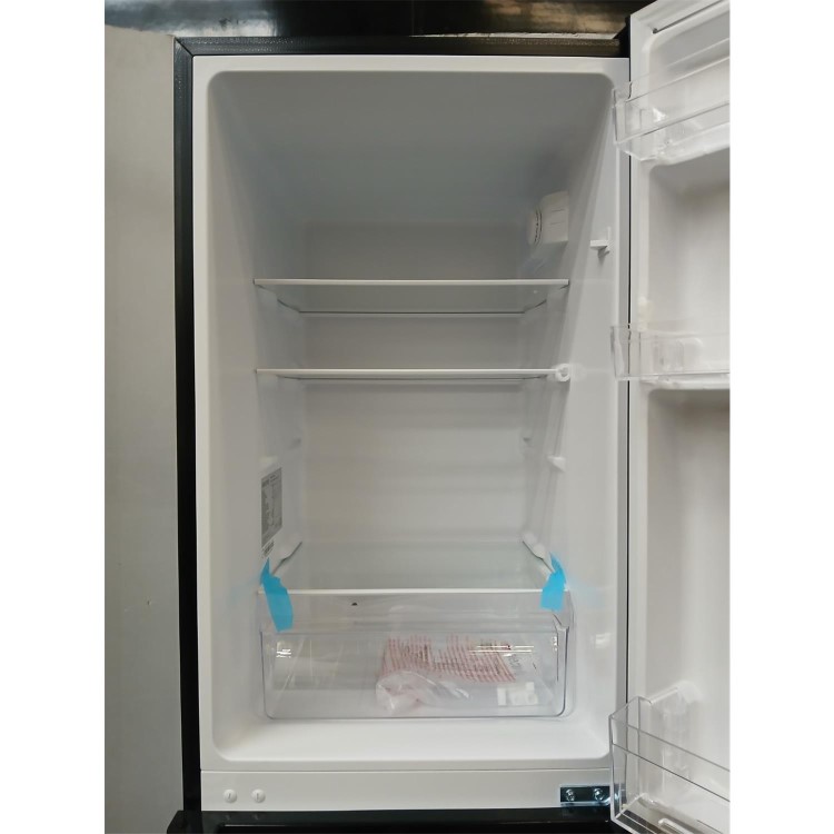 Refurbished electriQ EQFS50142FFBLKHVE Freestanding 168 Litre 70/30 Fridge Freezer