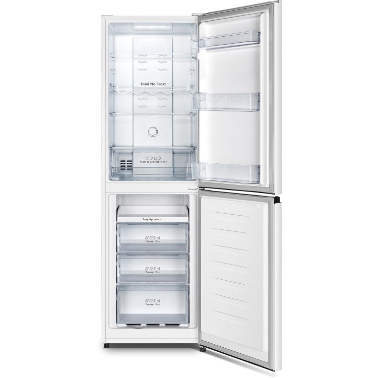 Refurbished Hisense 256 Litre 50/50 Freestanding Fridge Freezer - White