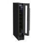 Refurbished 7 Bottle Cpacity Single Zone 15cm Wide Wine Cooler - Black