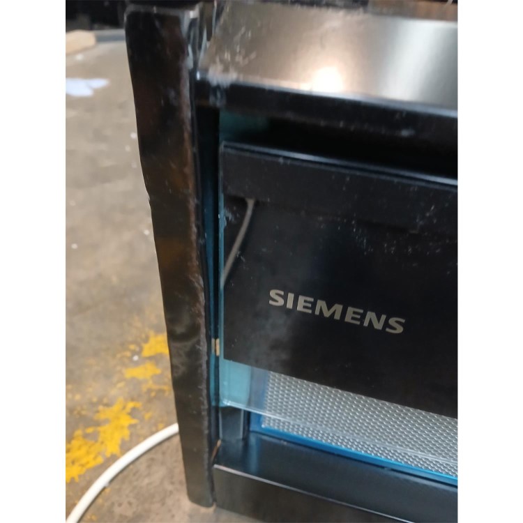 Refurbished iQ500 90cm Flush Integrated Cooker Hood With Fold-out Glass Panel - Black