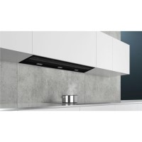 Refurbished iQ500 90cm Flush Integrated Cooker Hood With Fold-out Glass Panel - Black