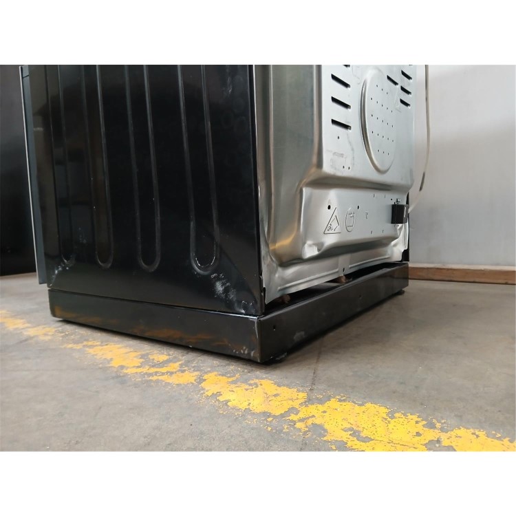 Refurbished Gas Twin Cavity Black LPG Jets Freestanding 60cm Cooker
