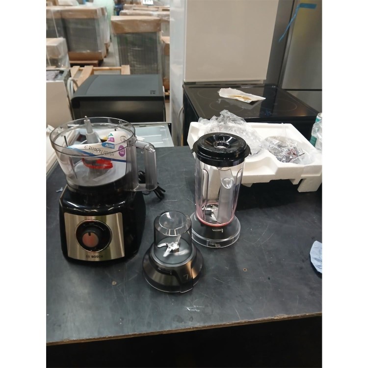 Refurbished Bosch MultiTalent 800W Food Processor - Black