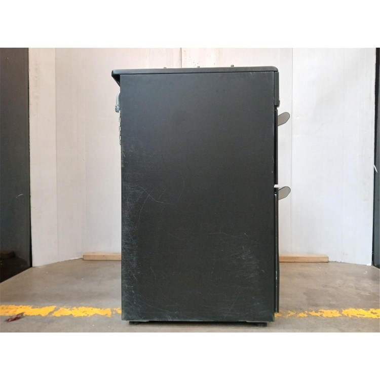 Refurbished electriQ 90cm Triple Cavity Dual Fuel Range Cooker - Black