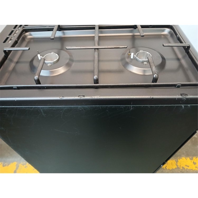 Refurbished electriQ 90cm Triple Cavity Dual Fuel Range Cooker - Black