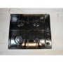 Refurbished Candy 60cm 4 Burner Gas Hob with Pan Stand - Black
