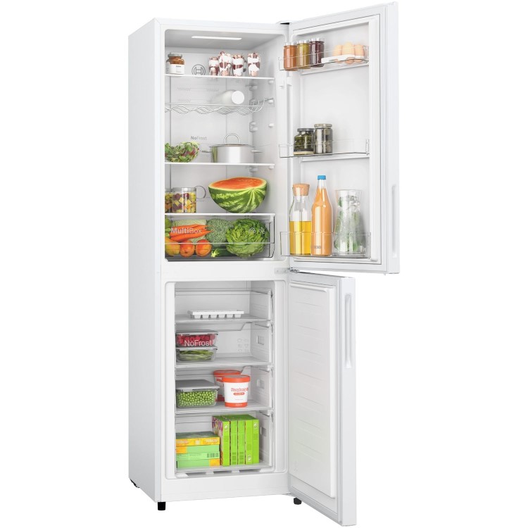 Refurbished Bosch Series 2 255 Litre 50/50 Freestanding Fridge Freezer - White