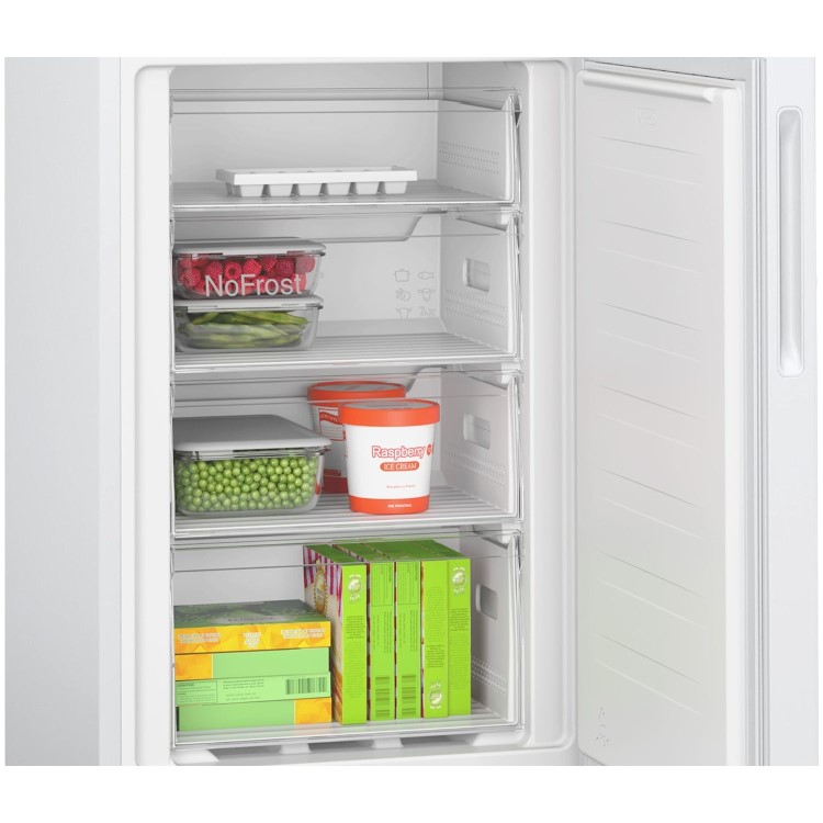 Refurbished Bosch Series 2 255 Litre 50/50 Freestanding Fridge Freezer - White