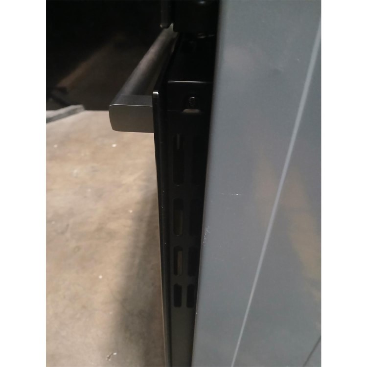 Refurbished electriQ 60cm Double Oven Dual Fuel Cooker with Mirror Door