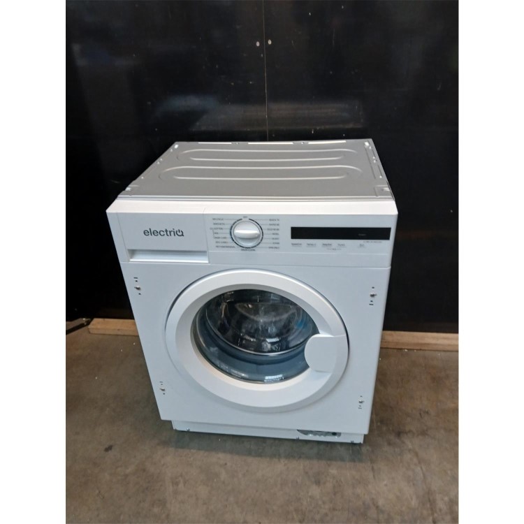 Refurbished electriQ 9kg 1400rpm Integrated Washing Machine - White