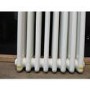 Refurbished - Reggio White Vertical Triple Column Traditional Radiator 1500x380mm 3751 BTU - Cast Iron Style